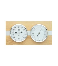 Barometer 8064B s vlhkomerom - svetle hnedý