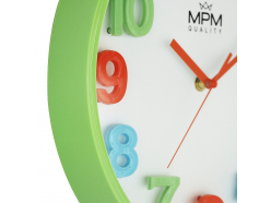 design-plastic-wall-clock-green-mpm-e01-4186