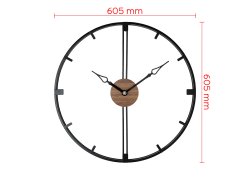 modern-metal-wall-clock-brown-black-mpm-simple-parallels