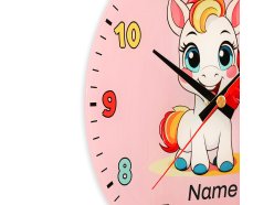 detske-nastenne-hodiny-ruzove-mpm-cocco-ruzove