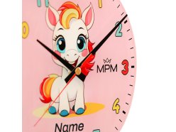 detske-nastenne-hodiny-ruzove-mpm-cocco-ruzove