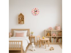 detske-nastenne-hodiny-ruzove-mpm-cocco-ruzove