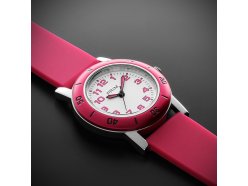 detske-hodinky-primky-klaun-edice-03-a-uslechtile-nerezove-ocelove-pouzdro-bily-ruzovy-ciselnik
