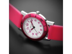 detske-hodinky-primky-klaun-edice-03-a-uslechtile-nerezove-ocelove-pouzdro-bily-ruzovy-ciselnik