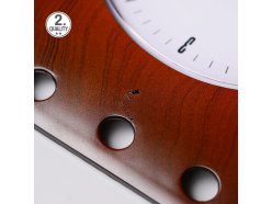 rectangular-plastic-wall-clock-dark-brown-mpm-runar-ii-quality