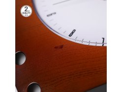 rectangular-plastic-wall-clock-dark-brown-mpm-runar-ii-quality