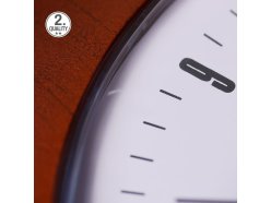 rectangular-plastic-wall-clock-dark-brown-mpm-runar-ii-quality