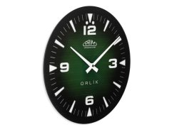 design-wall-clock-black-green-prim-orlik-iii-black-green