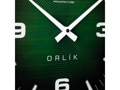 design-wall-clock-black-green-prim-orlik-iii-black-green
