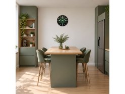 design-wall-clock-black-green-prim-orlik-iii-black-green