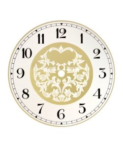 Eloxovaný hliníkový číselník šedozlatý /195