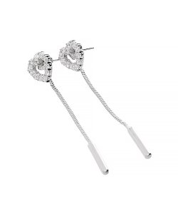 Stříbrné náušnice 8251