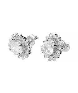 Stříbrné náušnice 8240