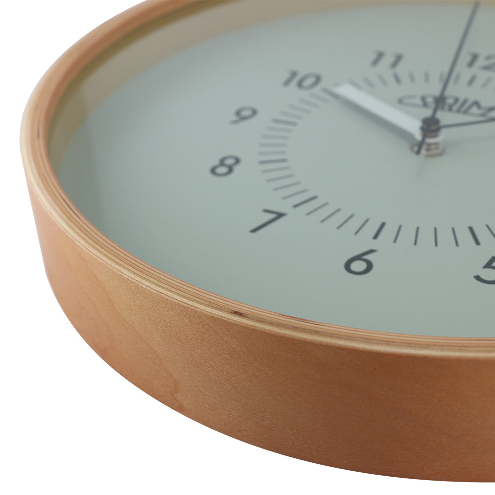 Wanduhr PRIM Organischer Rückblick - C