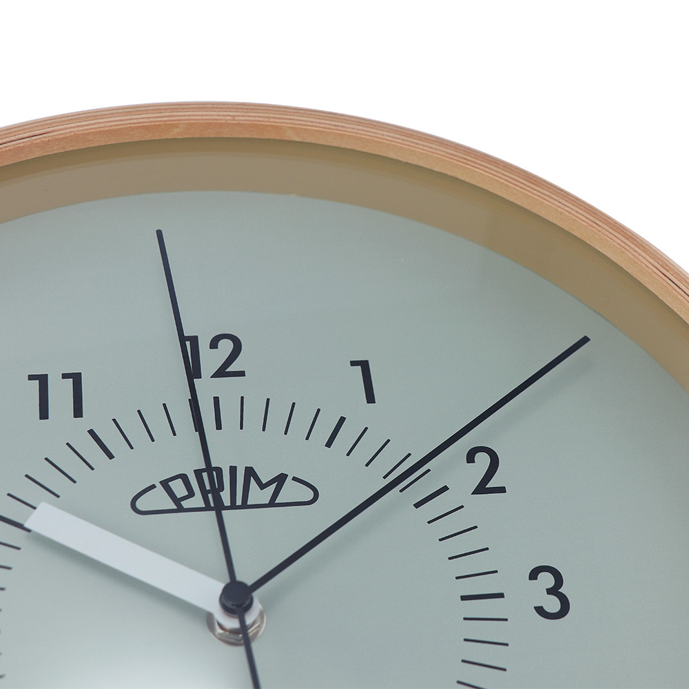 Wanduhr PRIM Organischer Rückblick - C