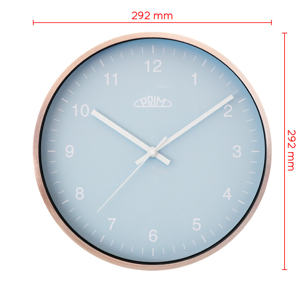 Wanduhr PRIM Matt Gloss Wall Clock - A