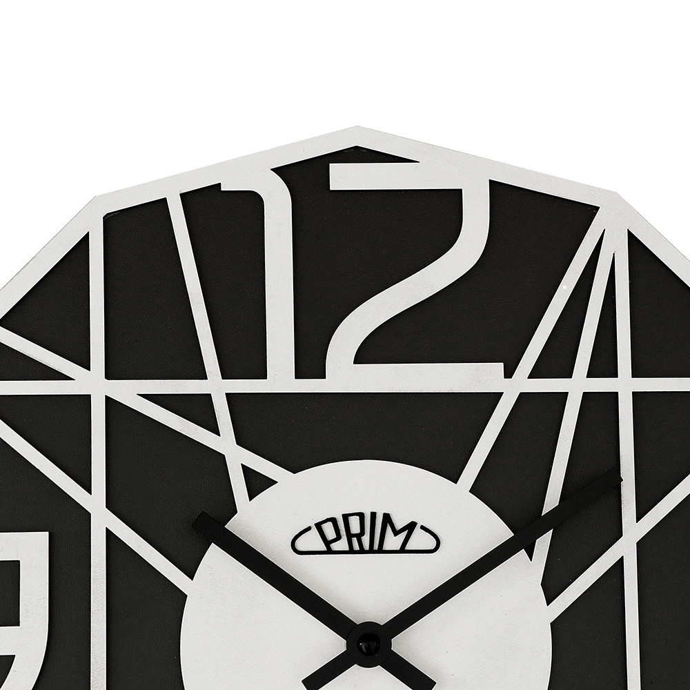 Wanduhr PRIM Glamouröses Design - B