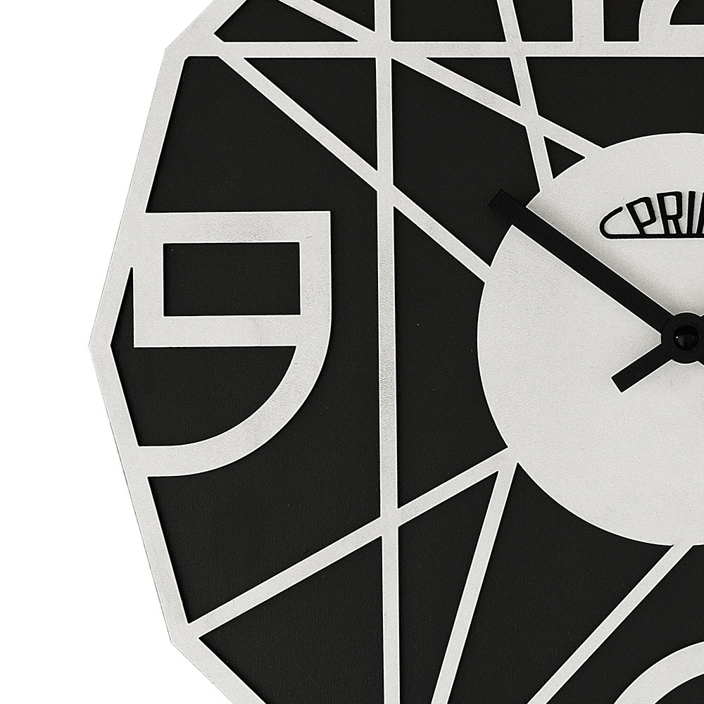 Wanduhr PRIM Glamouröses Design - B