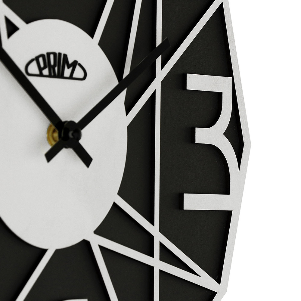 Wanduhr PRIM Glamouröses Design - B