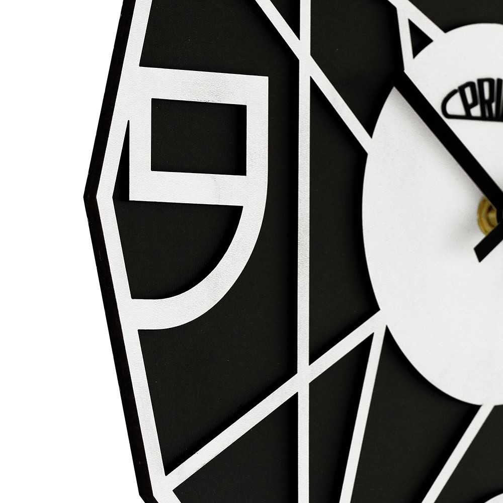 Wanduhr PRIM Glamouröses Design - B