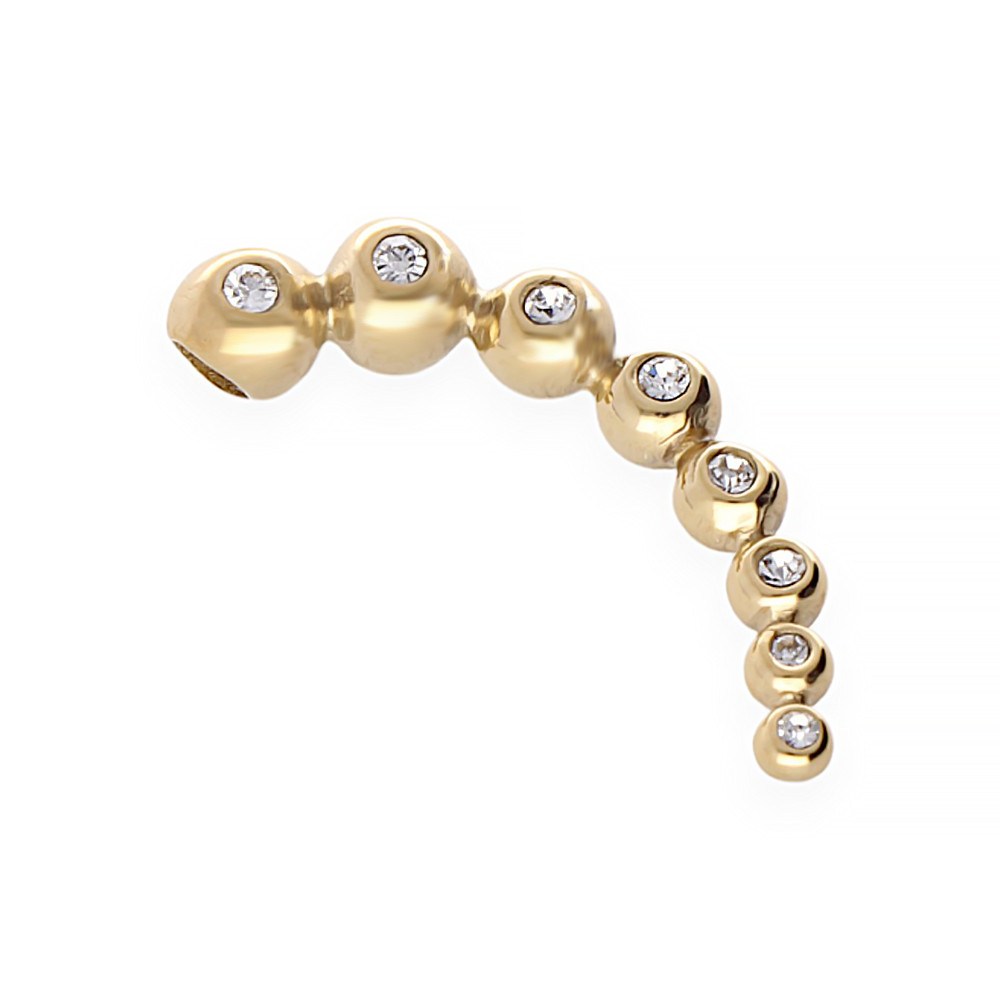 Stainless steel pendant 70011 - gold colour