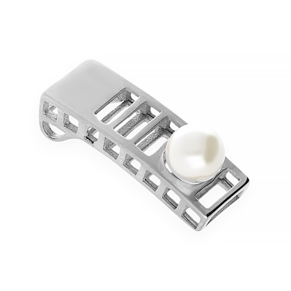 Stainless steel pendant Lillian - silver colour