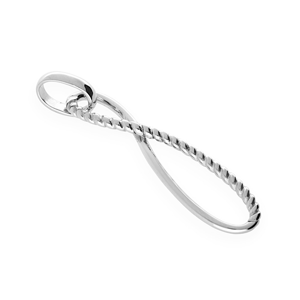 Stainless steel pendant Tikai - silver colour