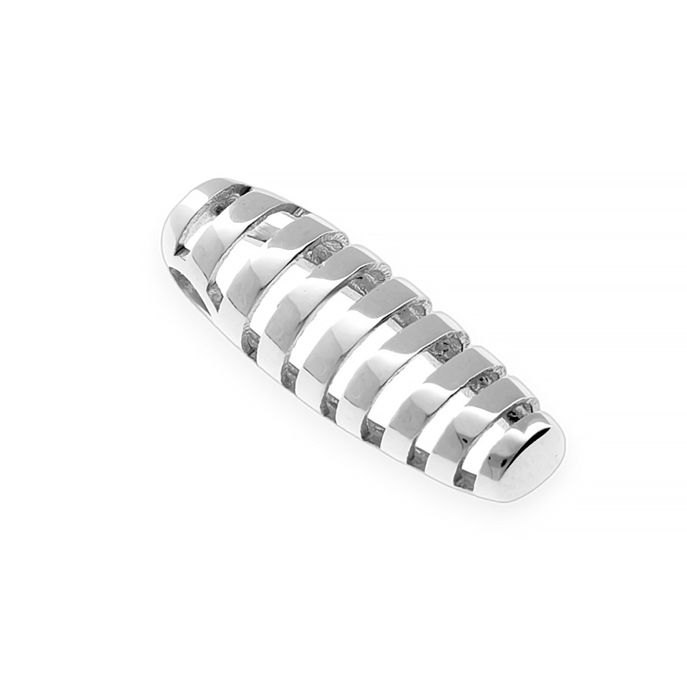 Stainless steel pendant Wara - silver colour