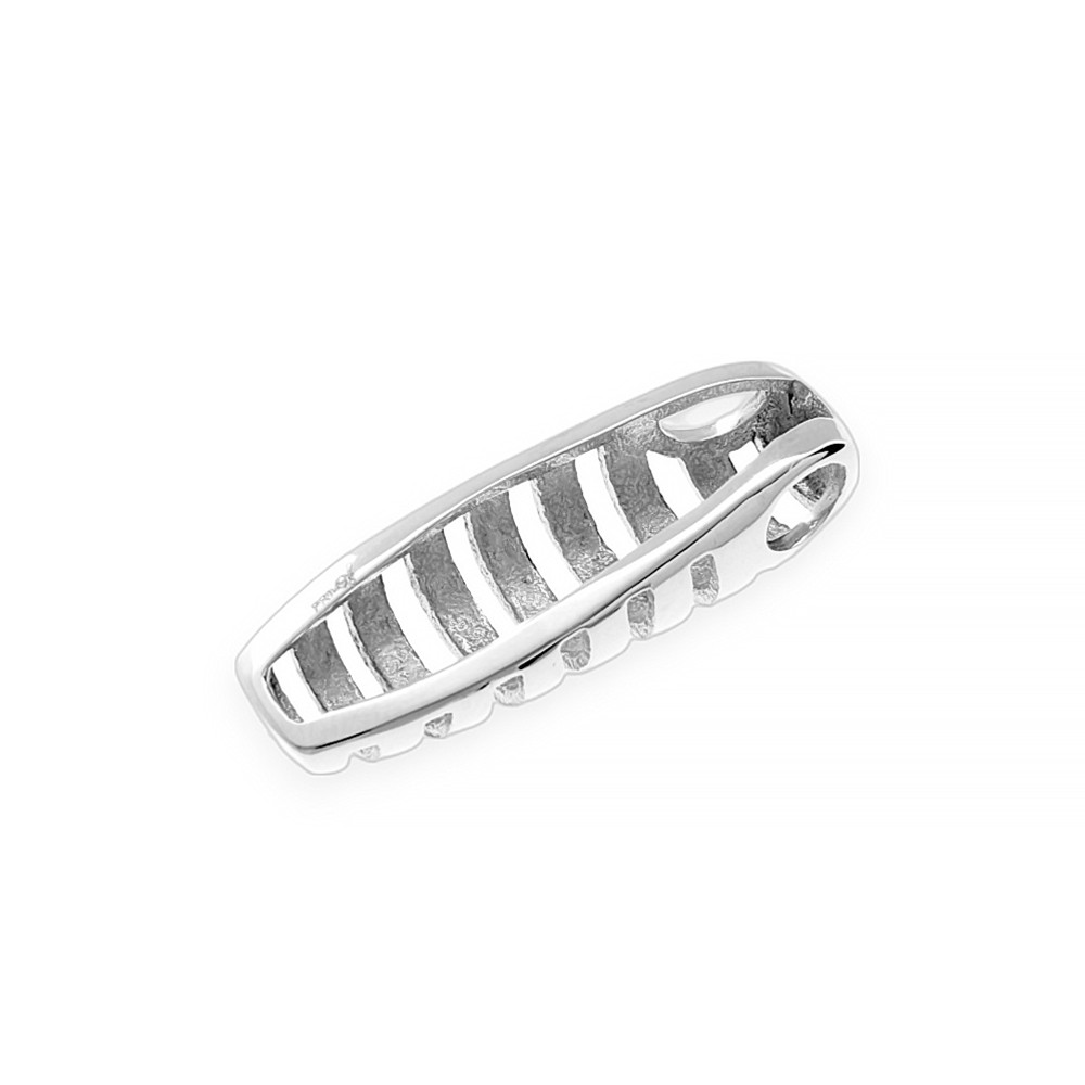 Stainless steel pendant Wara - silver colour