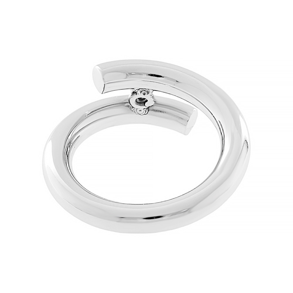 Stainless steel ring 6503 (size 55) - silver colour