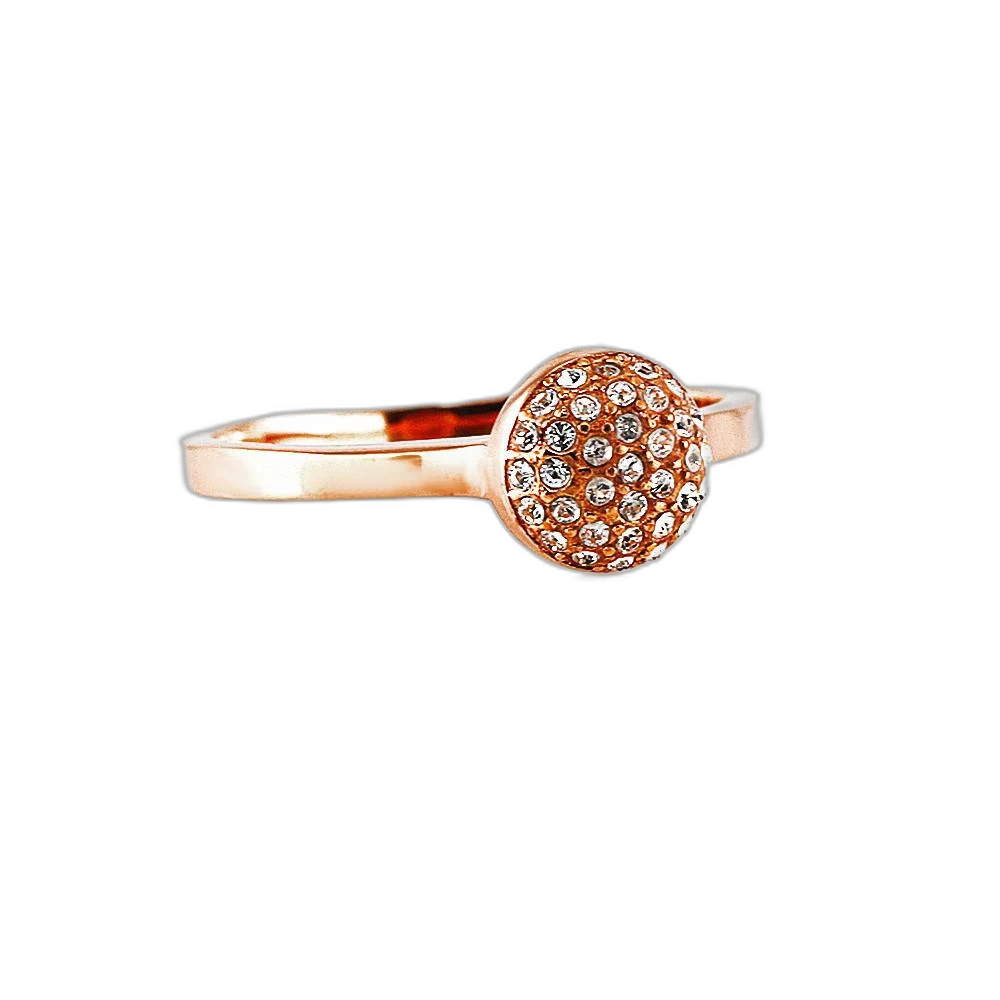 Ring 7698, Roségold plattiert, Größe 55