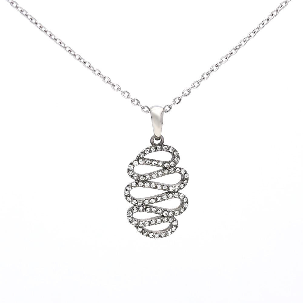 Necklace 8005, silver