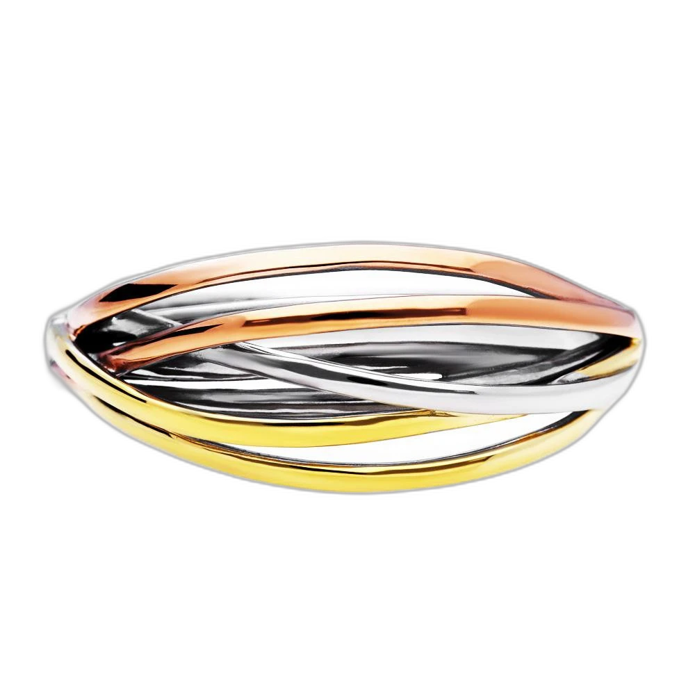 Bracelet 7985, gold silver rose, size L