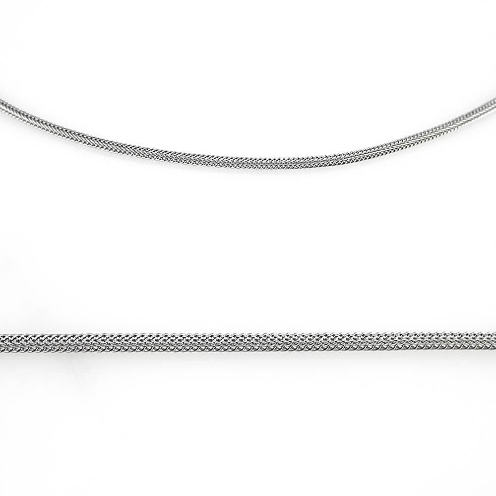 Retiazka 7605, strieborná (50 cm)