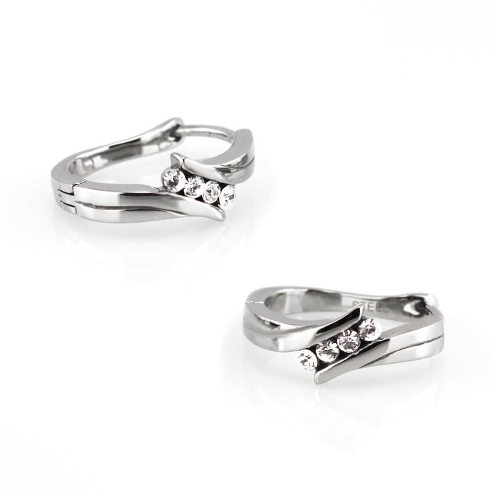 Earrings 7754 - Silver