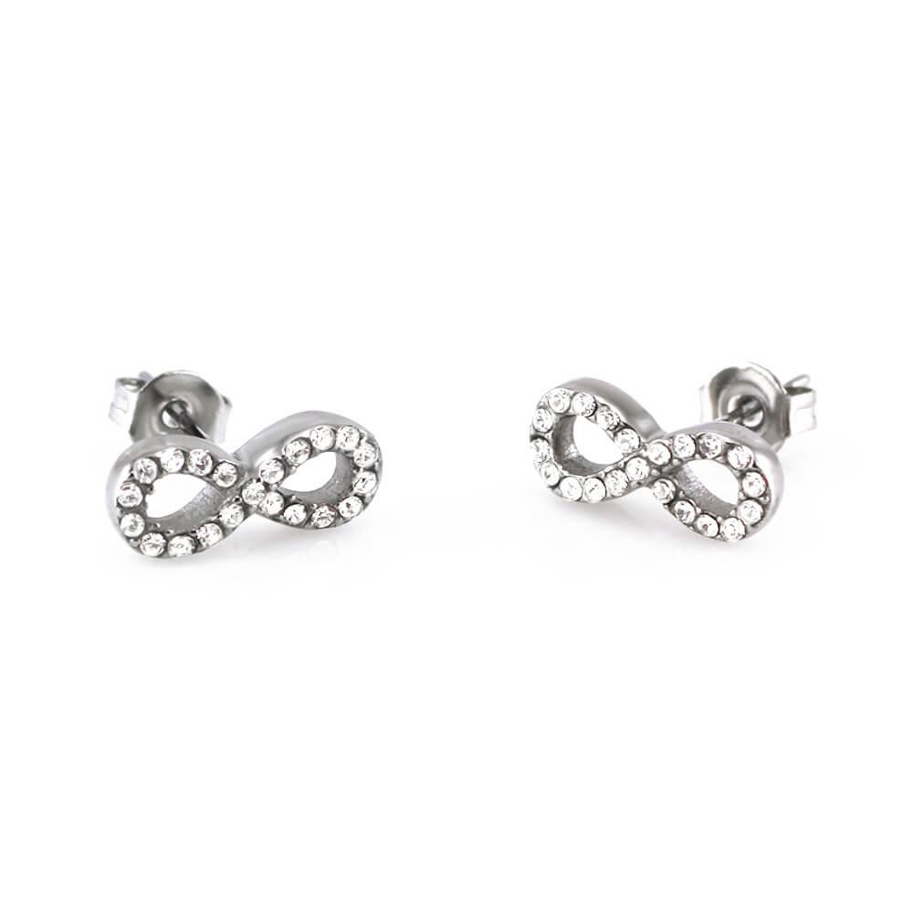 Earrings 7758, silver