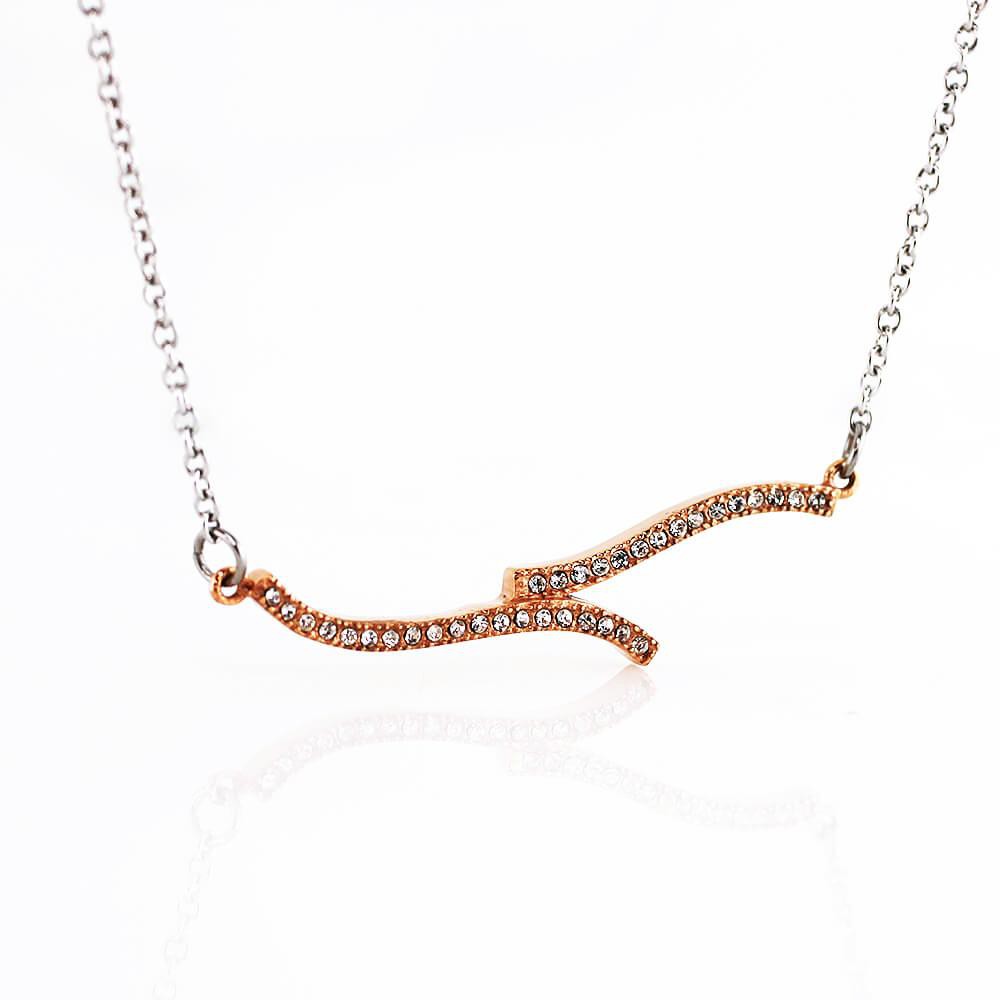 Necklace 7718, rose gold