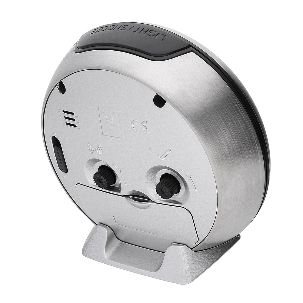 PRIM Retro Alarm - silber/hellblau