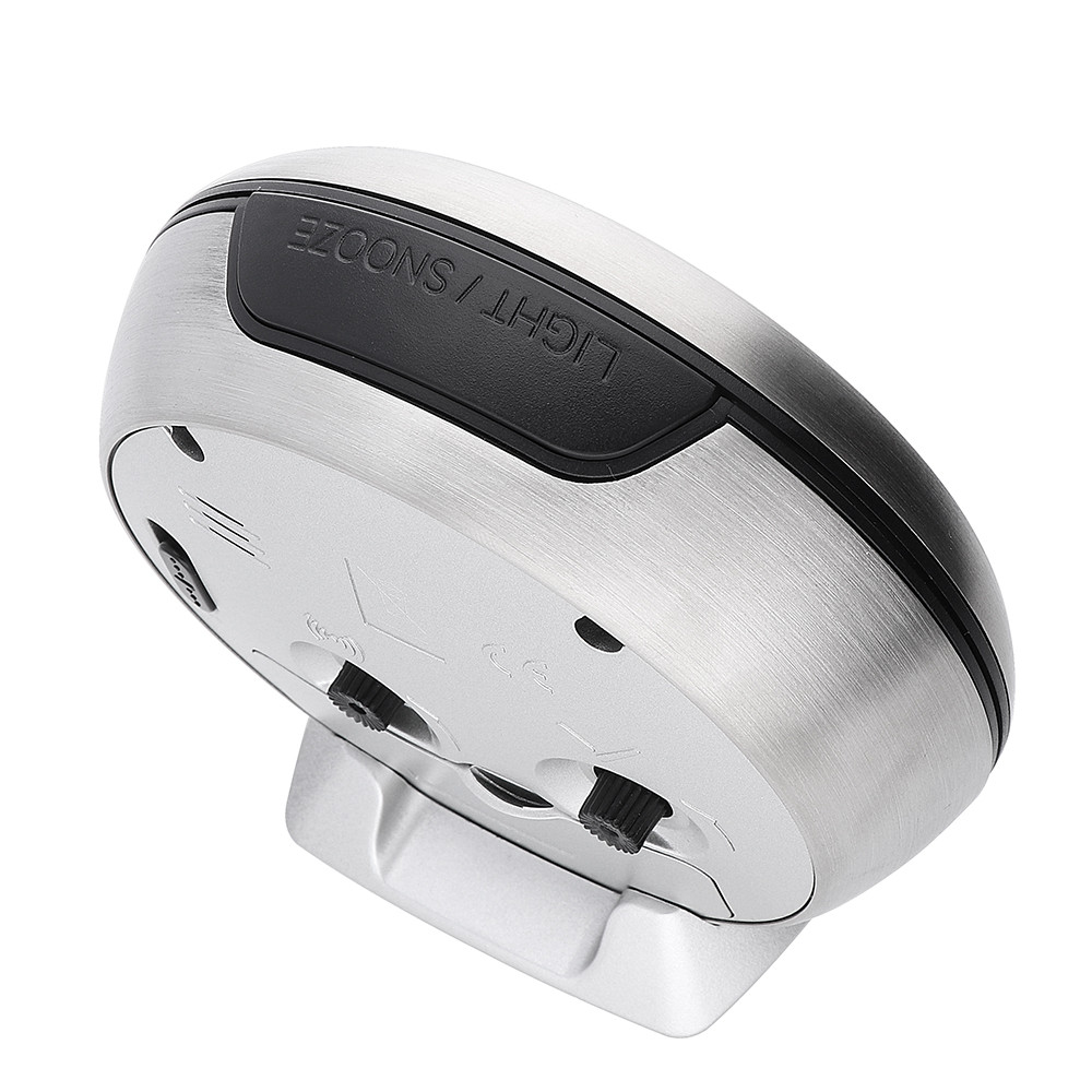 PRIM Retro Alarm - silber/hellblau