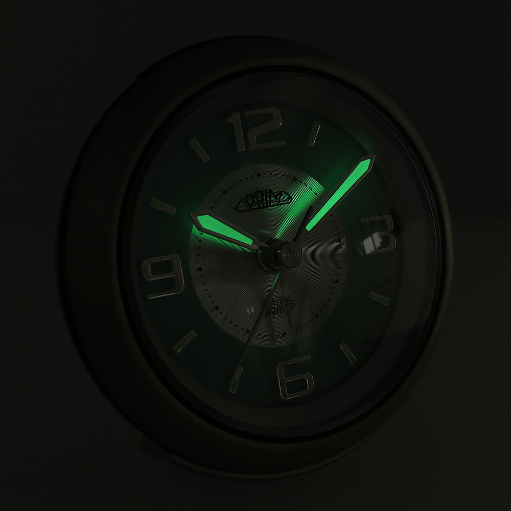 PRIM Retro Alarm - silber/hellblau