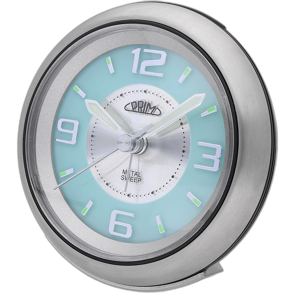 PRIM Retro Alarm - silber/hellblau