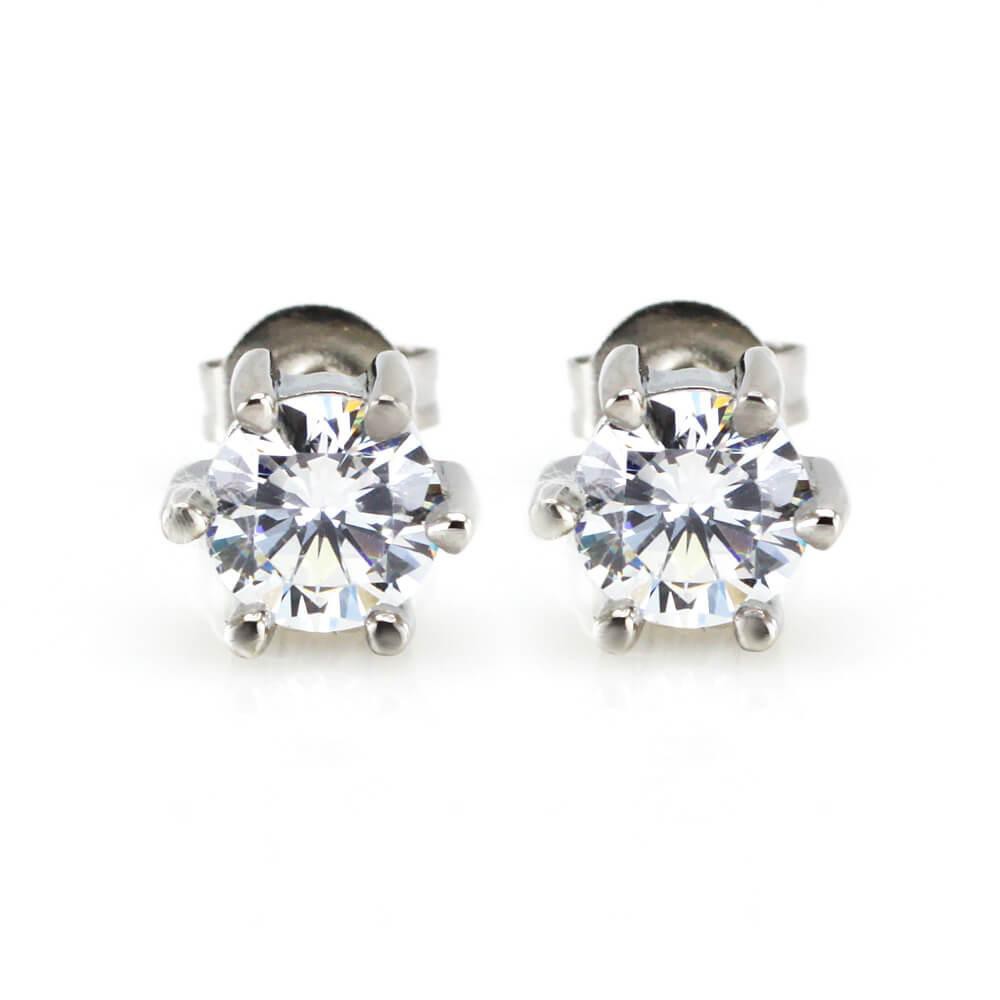 Earrings 7915, silver