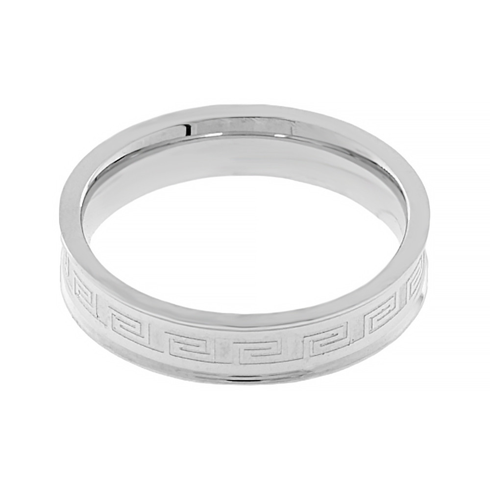 Stainless steel wedding ring 5900 (size 71) - silver colour
