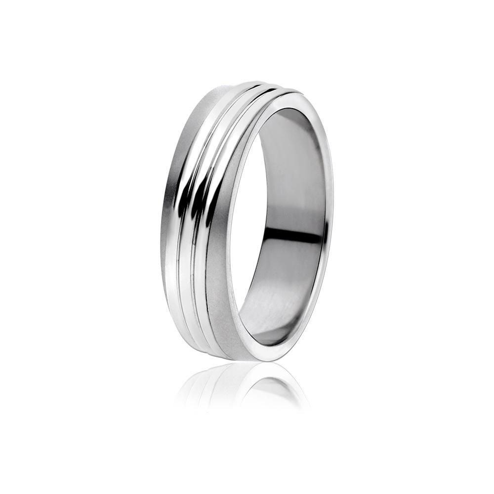 Ehering 5241B, silber, Größe 68