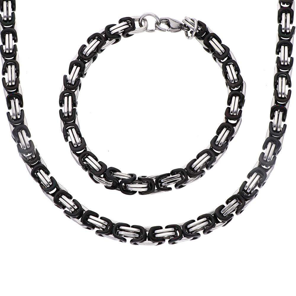 Set 8115, Silver/Black
