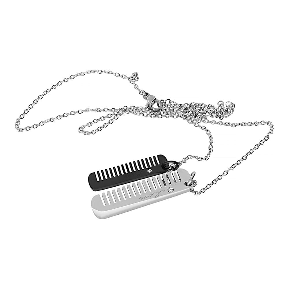 Stainless steel pendant 70100.A (45 cm) - silver colour