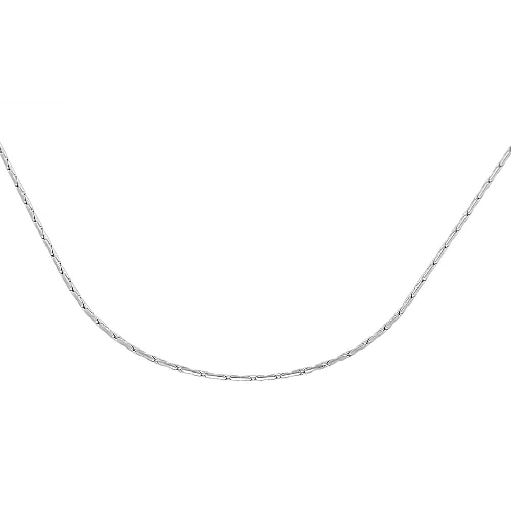 Rozsdamentes acél lánc 6554 (50 cm) - ezüst színű