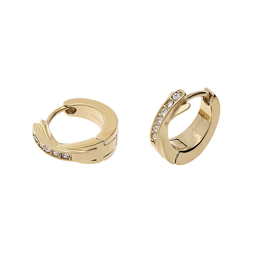 Stainless steel earrings 70005.B. - gold colour