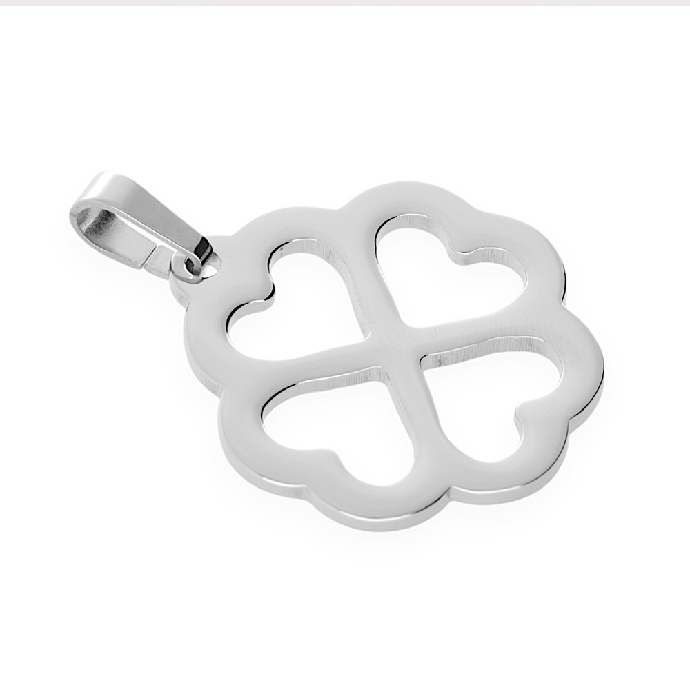 Stainless steel pendant Amano - silver colour