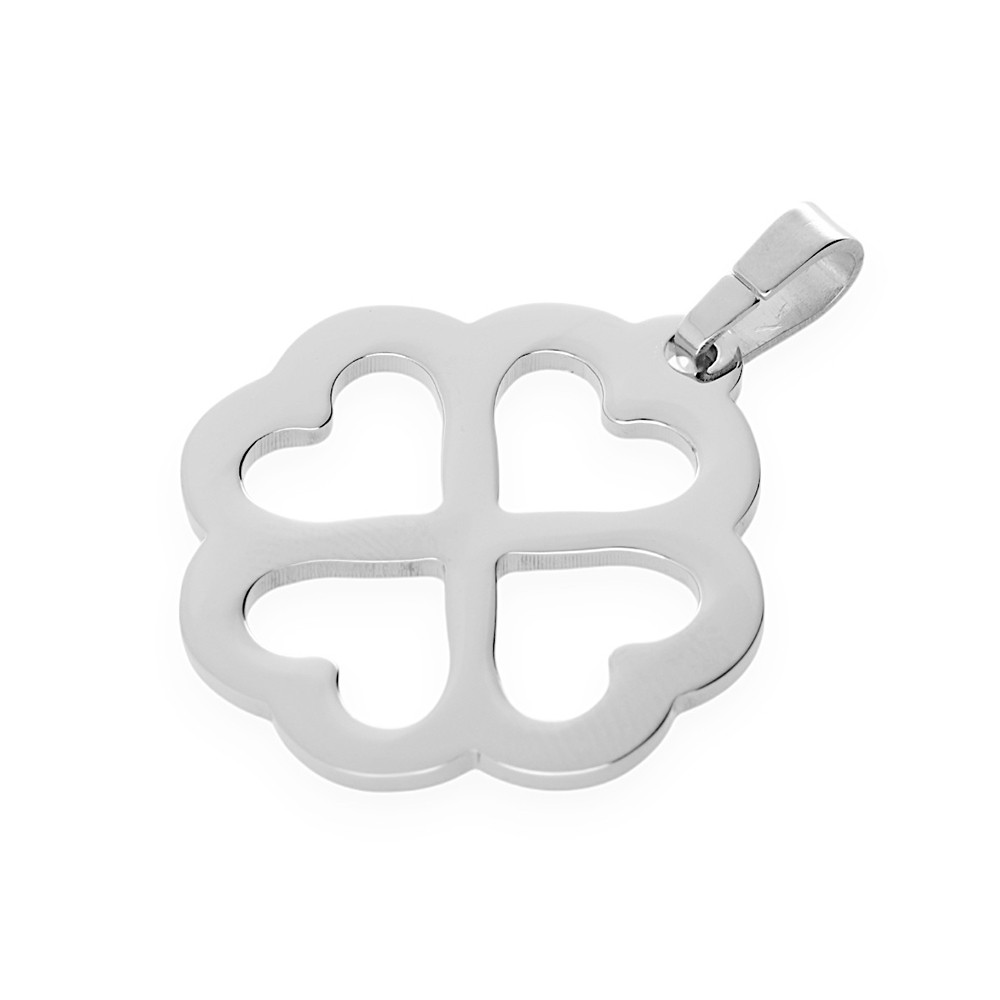 Stainless steel pendant Amano - silver colour